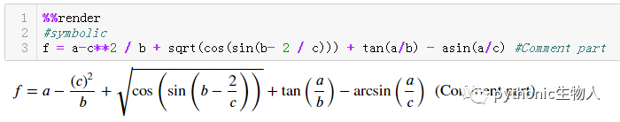 Displaying Mathematical Formulas in Python with Matplotlib and LaTeX