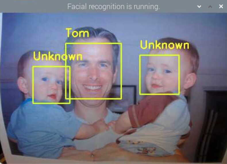 AI-Powered Raspberry Pi Face Recognition System for Identifying Twins