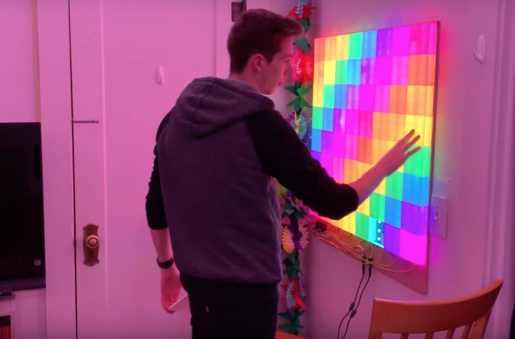 Creating an Interactive LED Wall with Arduino