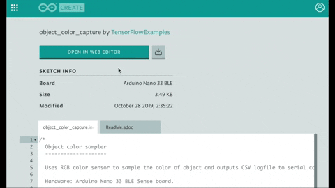 Fruit Image Recognition: Using Arduino and TensorFlow Lite Micro