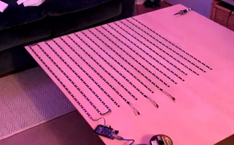 Creating an Interactive LED Wall with Arduino