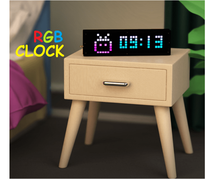 Create a Stylish RGB Clock Using ESP8266