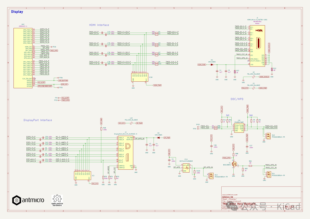 Jetson Nano Baseboard Update: Made with KiCad