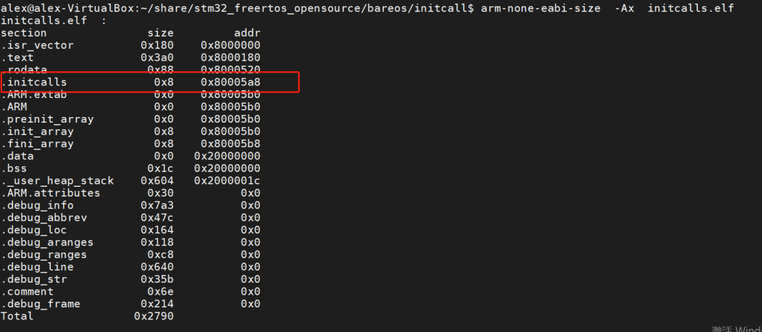 Simulating Linux Kernel Automatic Initialization on STM32