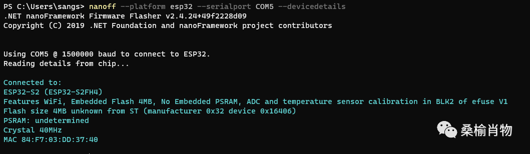 Getting Started with .NET nanoFramework Development for ESP32-Pico Applications