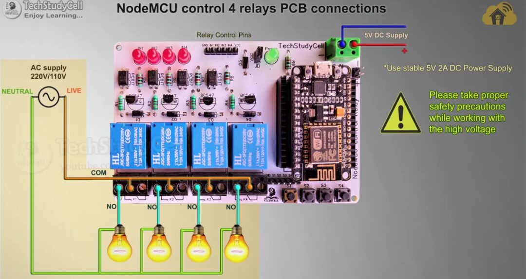 Remote Control Relay Project: Mastering LoRa Technology