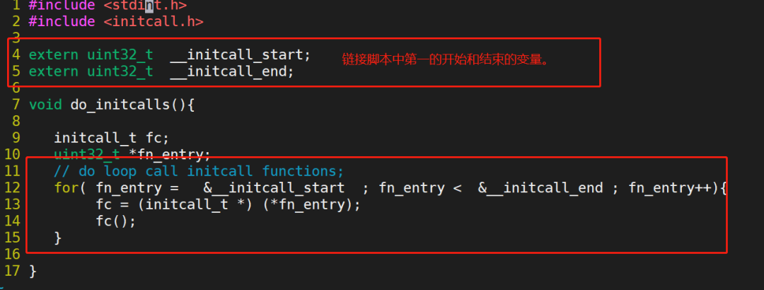 Simulating Linux Kernel Automatic Initialization on STM32