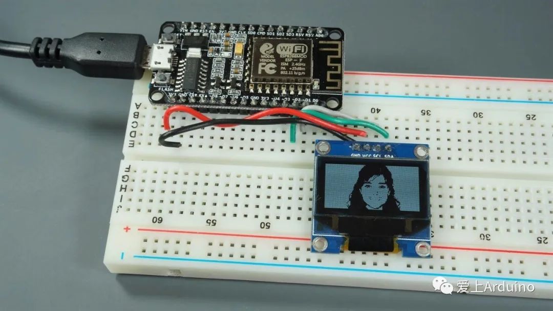 Driving OLED Display with NodeMCU (ESP8266)