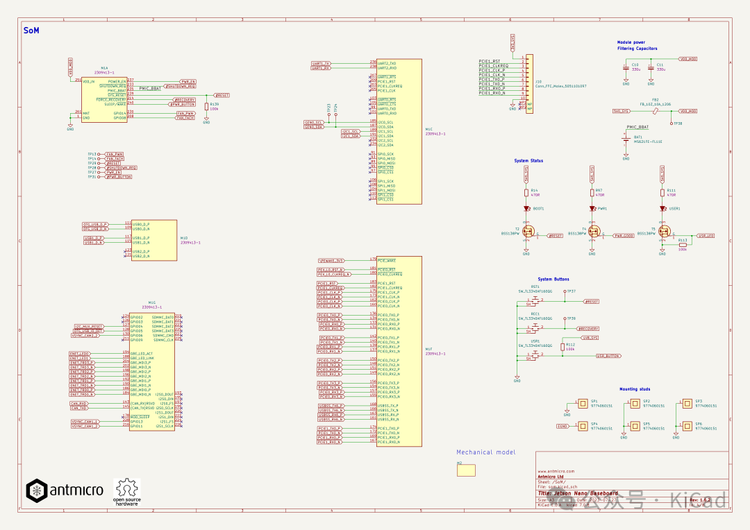 Jetson Nano Baseboard Update: Made with KiCad