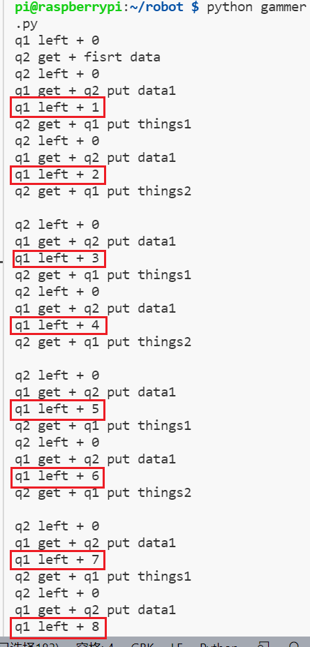 Process Interaction in Raspberry Pi Using Python Queues