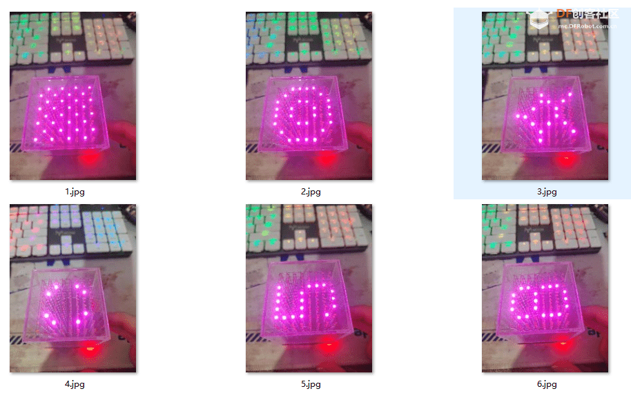 Creating a Mini Light Cube Using ESP32 and STC51 Chips