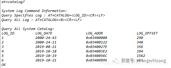 Simple Embedded System Logging Method