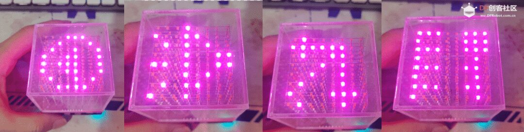 Creating a Mini Light Cube Using ESP32 and STC51 Chips