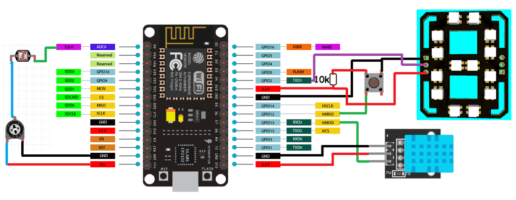 Create a Stylish RGB Clock Using ESP8266