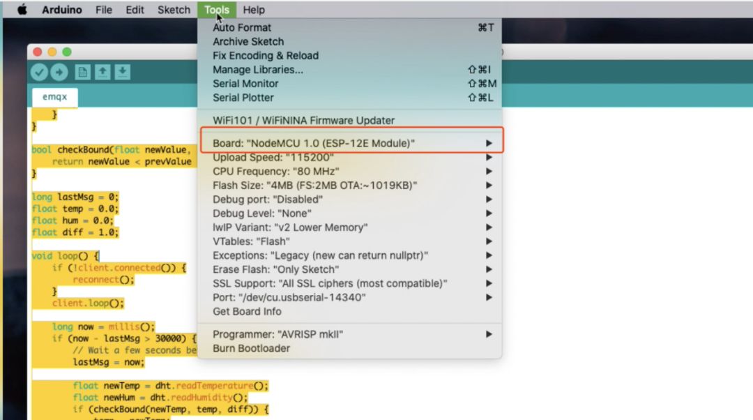 Uploading Sensor Data to MQTT Cloud Service via NodeMCU (ESP8266)